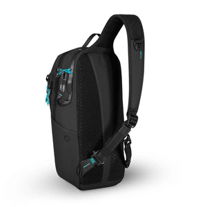 Pacsafe® ECO 12L anti-theft sling backpack, Black