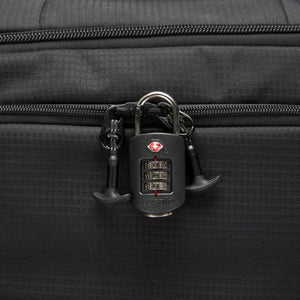 Pacsafe® Prosafe® 1000 combination lock with steel cable, Black