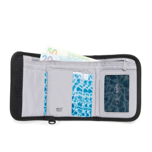 RFIDsafe® V125 RFID blocking trifold wallet, Black