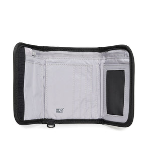 RFIDsafe® V125 RFID blocking trifold wallet, Black