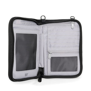 Pacsafe® RFIDsafe™ V150 RFID blocking compact organizer, Black