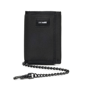 Pacsafe® RFIDsafe™ Z50 RFID blocking trifold wallet, Black