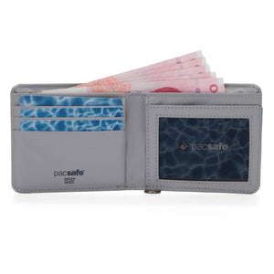 Pacsafe® RFIDsafe™ RFID blocking bifold wallet, Fresh Mint