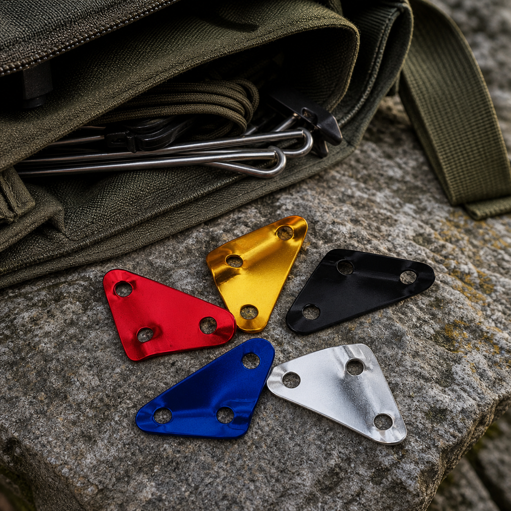 Aluminum Tent Line Tensioners 05 scale pack