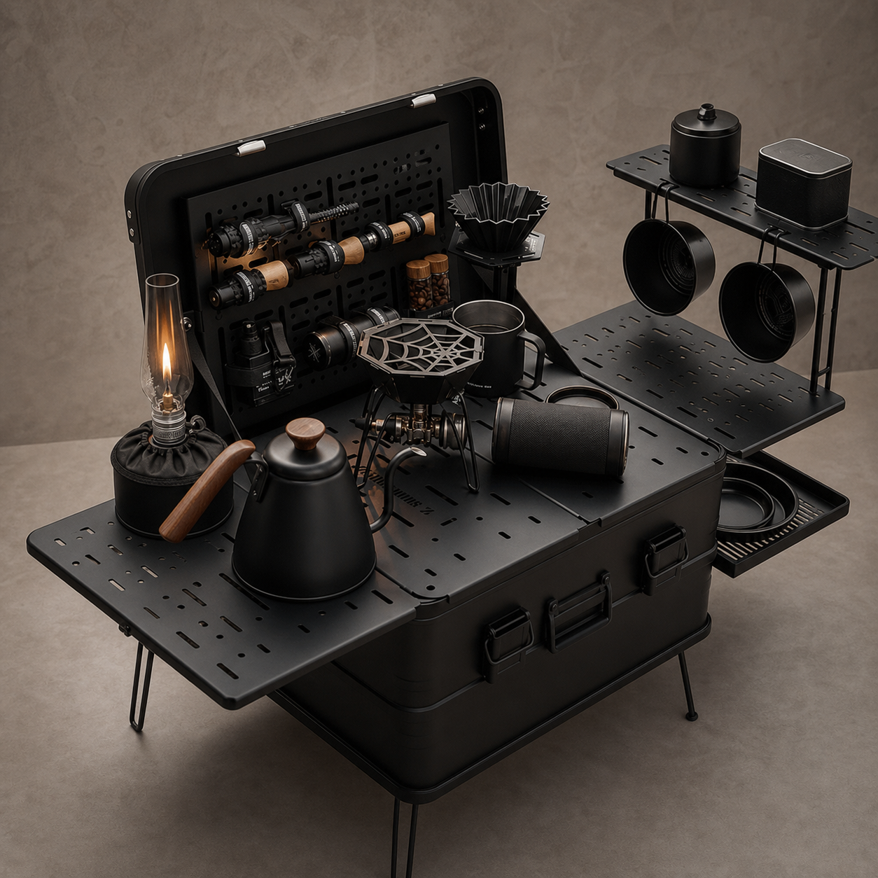 Coffee Camp Storage Box System 01 cover