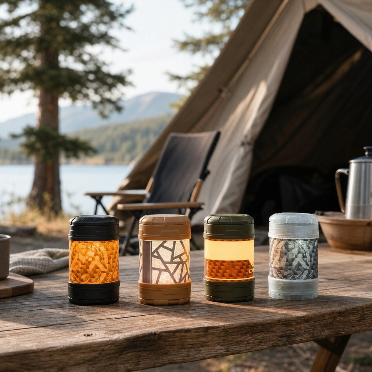 DIY Rotating Camp Atmosphere Light 02 lifestyle