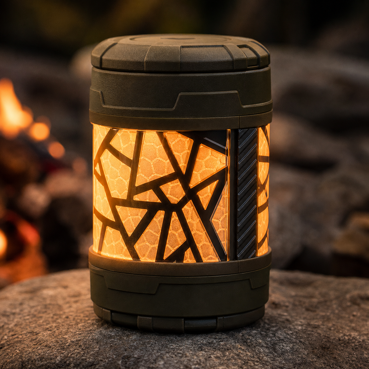 DIY Rotating Camp Atmosphere Light 04 detail