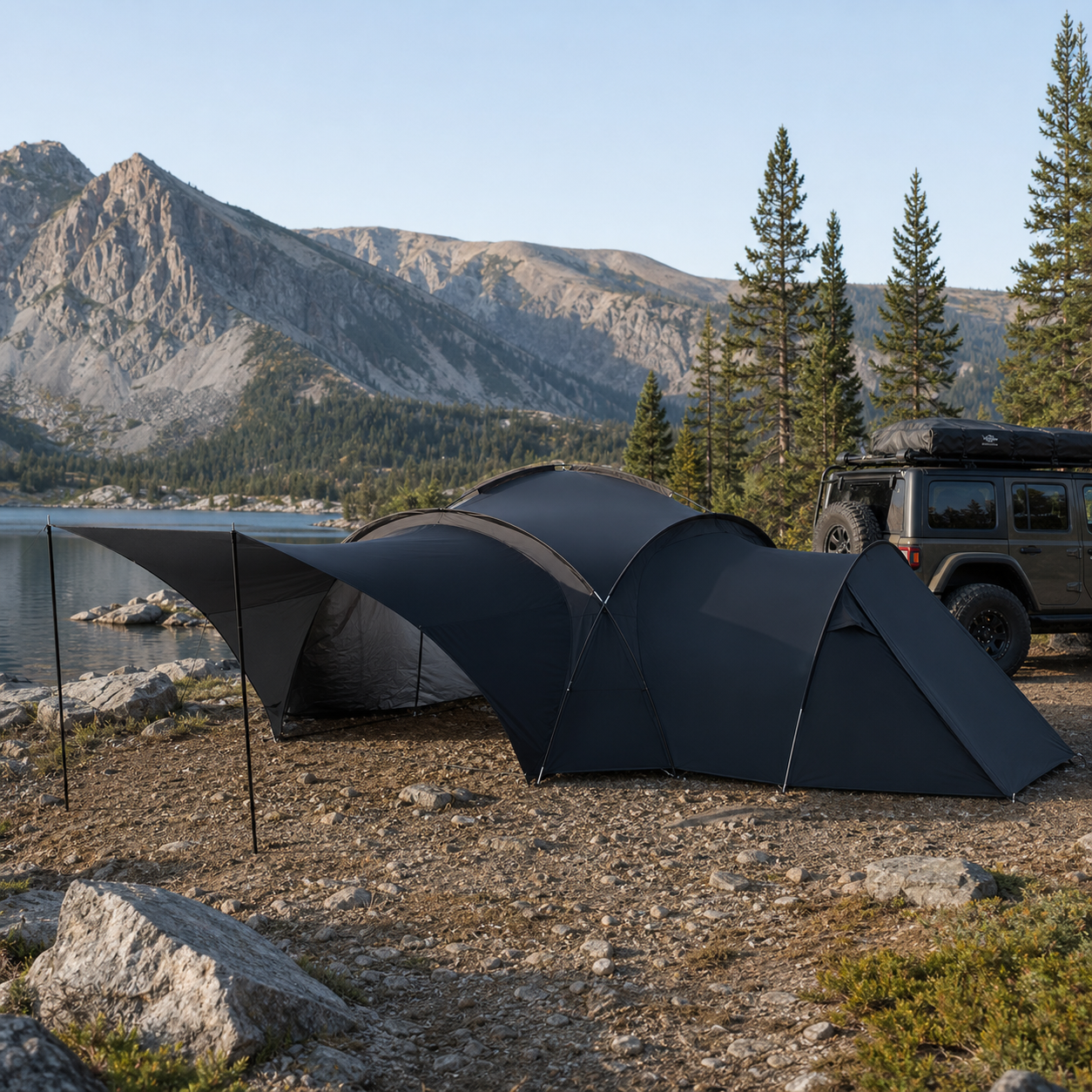 Expandable Dome Camp Shelter 02 lifestyle