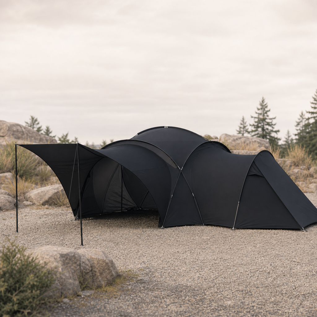 Expandable Dome Tarp Shelter 01 cover