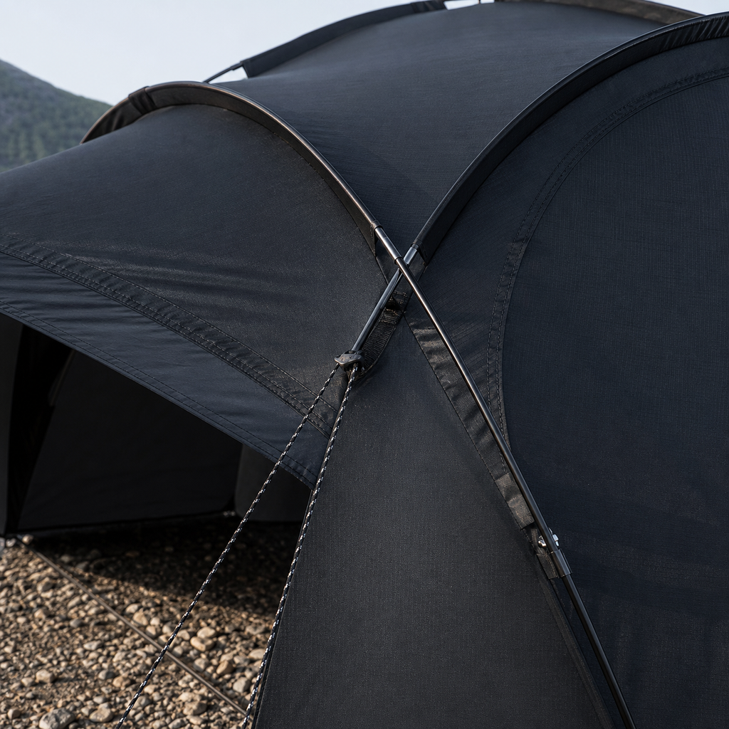Expandable Dome Tarp Shelter 04 detail