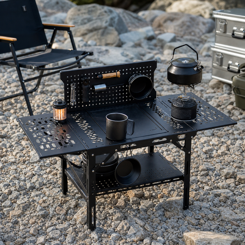Folding Camp Table 02 lifestyle
