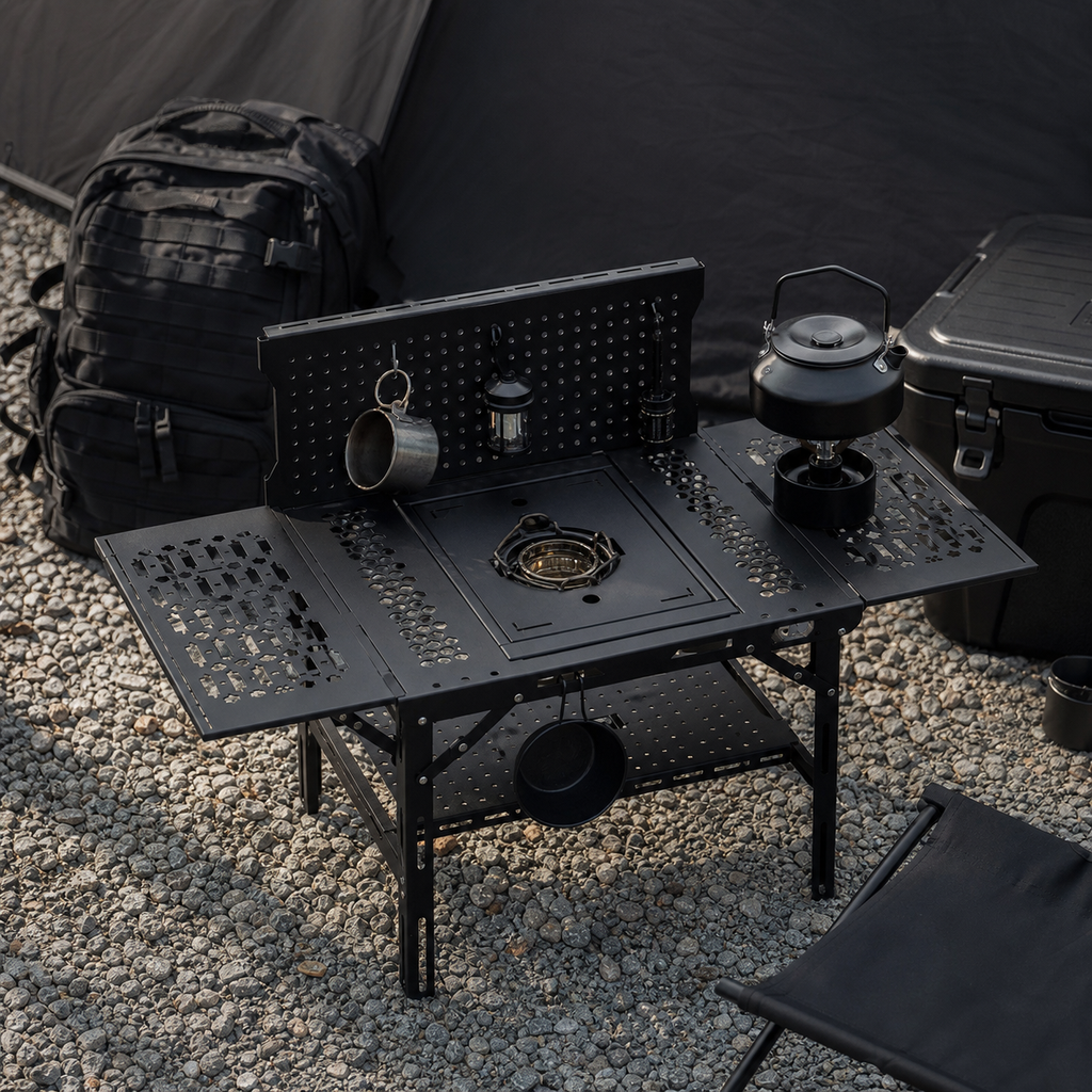 Folding Camp Table 05 scale