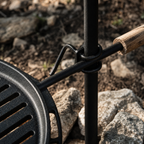 Modular Cast-Iron Camp Grill Stand 04 detail
