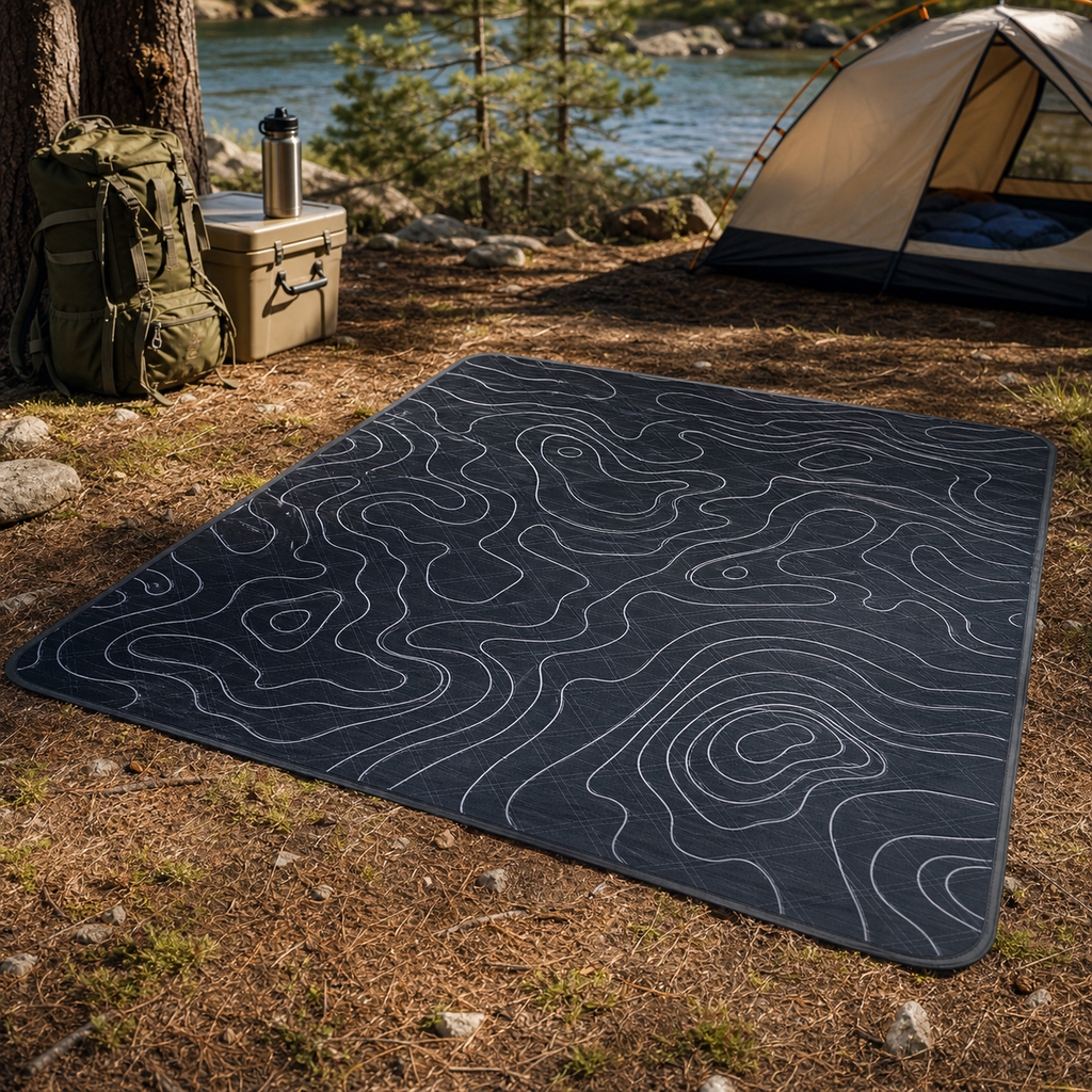 Oversized Waterproof Picnic Mat 05 scale pack
