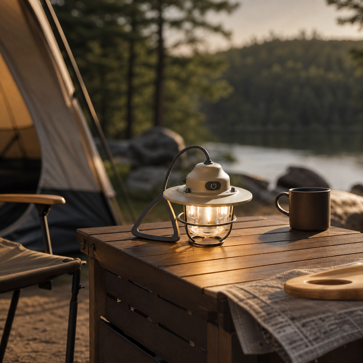 Pinecone Rechargeable Camp Lantern 02 lifestyle