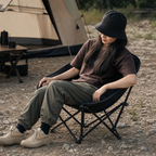 Portable Moon Camp Chair 03 human use