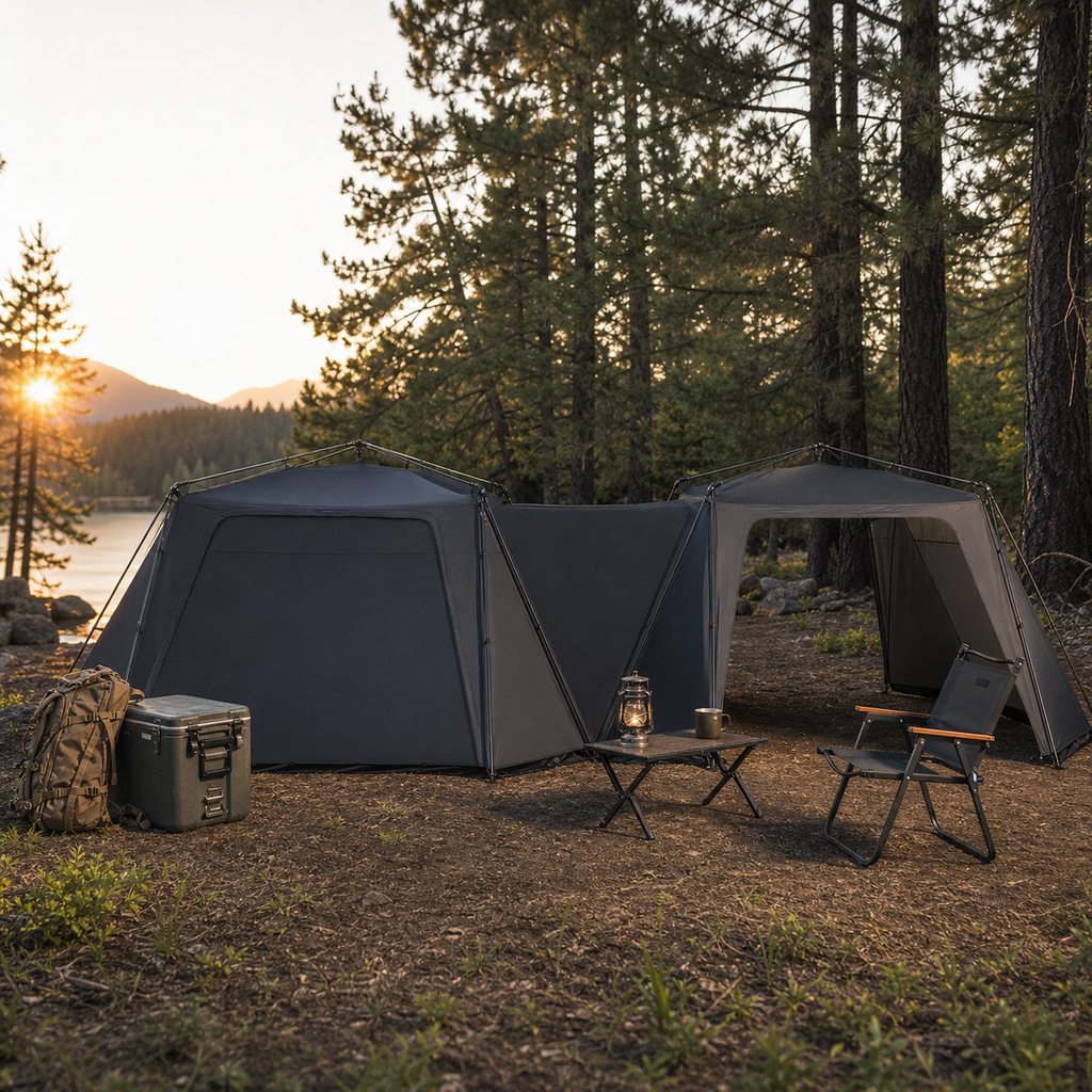 Quick-Open Dome Shelter 05 scale pack
