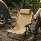Six-Position Folding Recliner Chair 03 human use