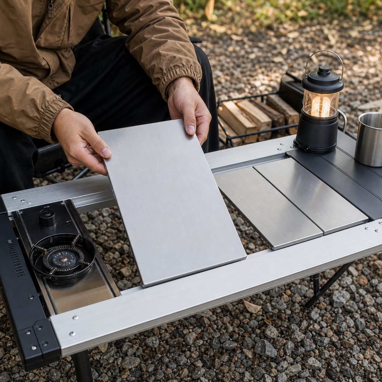 Stainless IGT Insert Panel 03 human use