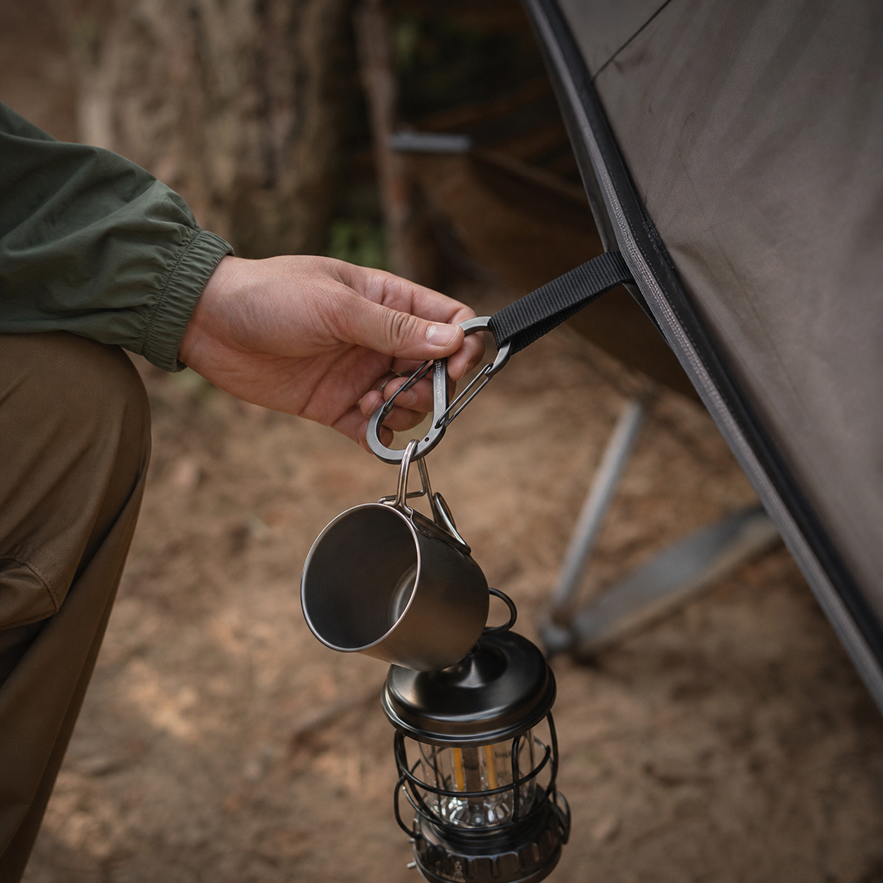 Stainless S-Biner Utility Hooks 03 human use