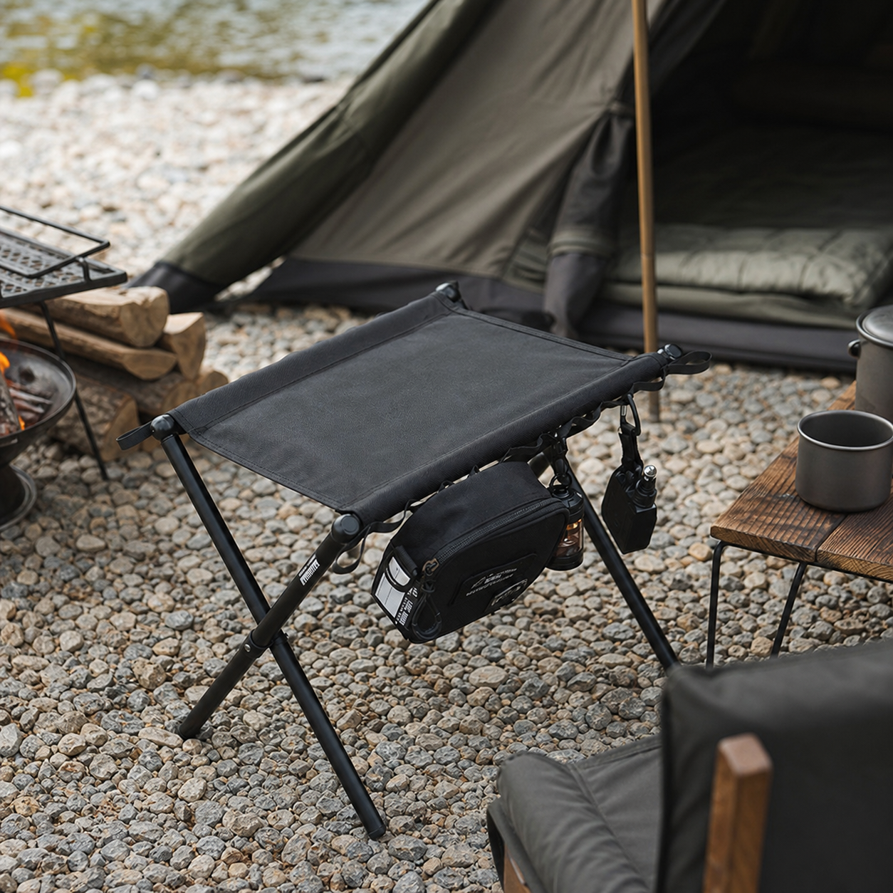 Tactical Folding Camp Stool 02 lifestyle