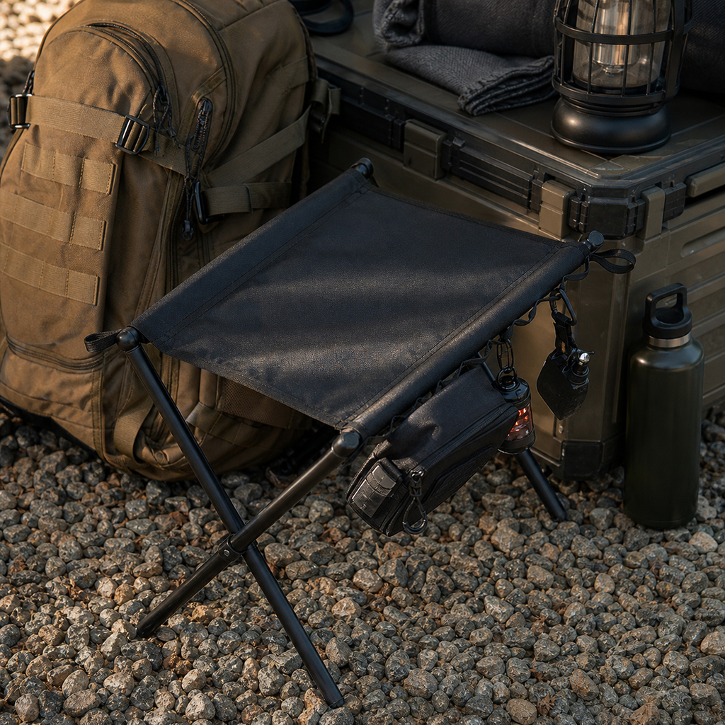 Tactical Folding Camp Stool 05 scale pack