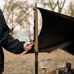 Tarp Shelter 03 use